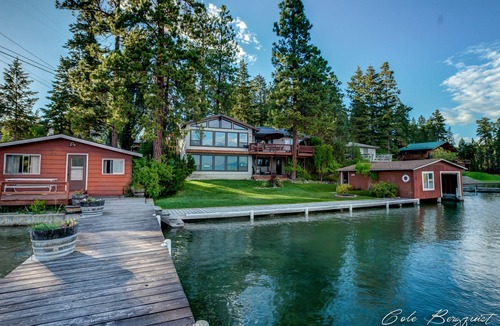 Kings Point House | Lakefront Paradise - Flathead Lake 2022 Spacious Home Available