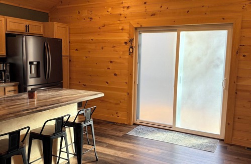 Averill Park House | Lakeside 1-Bedroom Home with Fireplace, Full Kitchen, Decks & Utilities Included