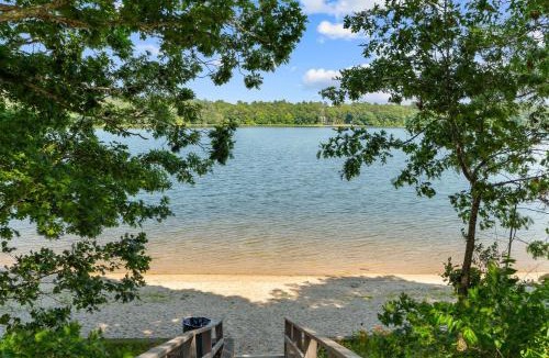Marstons Mills House | Lakeside Cape Cod Family Firepit Near Beaches