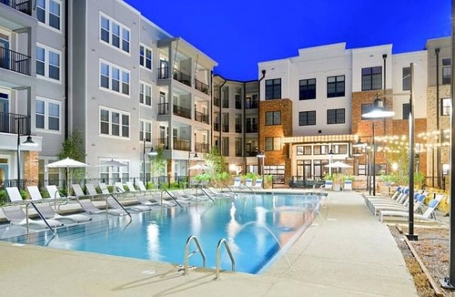 Woodland Heights Apartment | Landing at The Jamestown Apartment Flats - Studio in Manchester