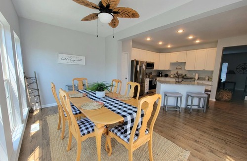 Ocean View House | Large 4 bedroom with community pool access - short drive to the beach