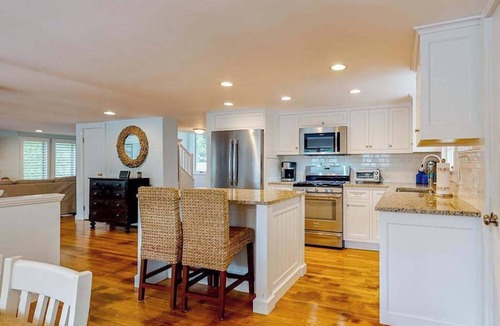 West Hyannisport House | Large, air-conditioned home with 3 decks & yard - 3/4 mile to Craigville Beach