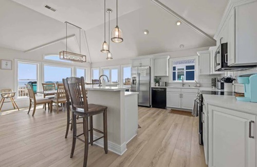 Rodanthe House | Large Oceanfront Retreat | Pool, Hot Tub, Elevator, Theater + More - Sleeps 24