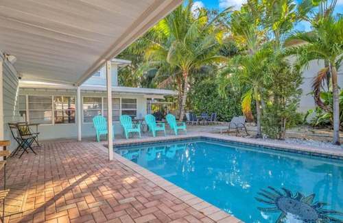 Coral Brook Apartment | Later Gator - Pool - Canal - Wilton Drive