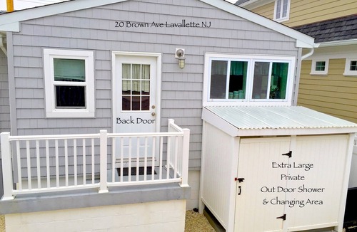 Ortley Beach House | Lavallette BEACH BLOCK, Wifi, C- AC, sleeps 9, 2 Baths, 9 Houses to Beach!