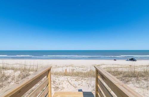 Carova Beach House | Leisure Dayz - 4x4 Carova Beach, Oceanfront, Ocean View, Sound Access, Pets OK, YR Flex Stays