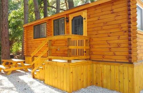 Williamsburg Cabin | Log Cabin - Williamsburg Pet-Friendly Log Cabin – Heated Pool, Free Game Room