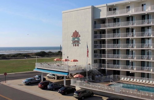 Wildwood Crest Hotel | Lotus Inn - Poolside Efficiency Suite - 1 king