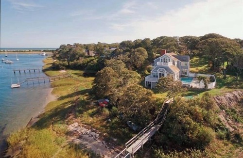 Chatham House | Lovely home with heated pool, dock and the best views! RPMS158