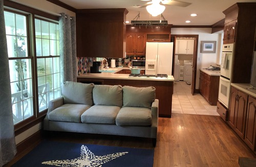 Wicomico Church House | Lovely Waterfront Home - 3BR/2BA w/small private beach + sunroom for extra accom