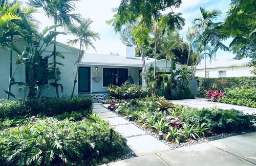 Coral Way House | Lush 3BR/2BA Miami Villa w/Pool & Tropical Garden