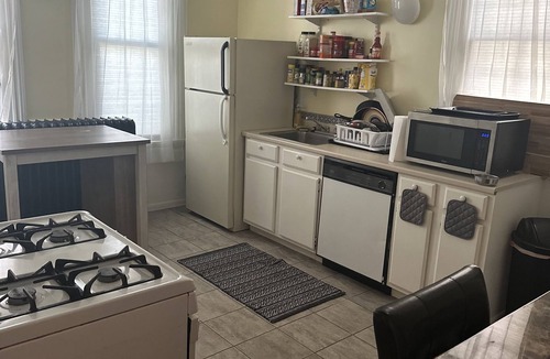 Downtown Rochester Apartment | Luvable Suites cozy two bedroom. Close to downtown, I-490, and I-590 and more.