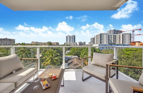 Downtown Hollywood Apartment | Lux 2BR City-View Retreat in Hollywood, 2nd Floor
