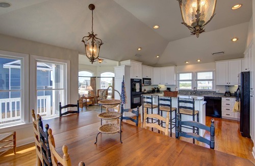 Carova Beach House | Luxurious oceanfront home, elevator, pool, game rm. Friday turnover! 4x4 bch