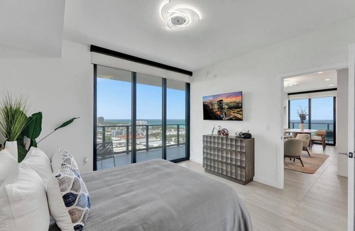 North Beach Condo | Luxury Beachside 4BR | Ocean Views, Pool & Gym