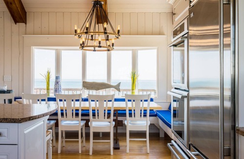 Tom Nevers House | LUXURY OCEANFRONT ESTATE! Private beach & heated pool! 3 hot tubs. Sleeps 42.