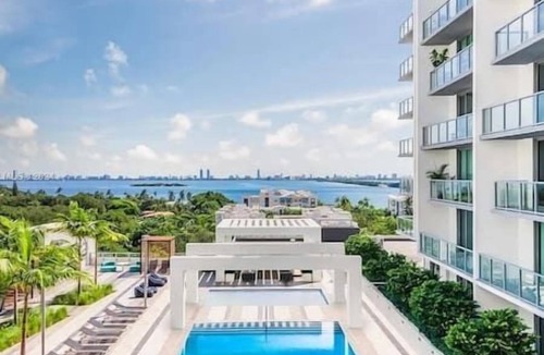 Northeast Miami Condo | Luxury Penthouse with Water Views and Massive Private Terrace and Free Parking