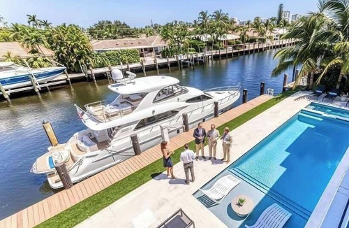 East Fort Lauderdale House | LVS Villa Bella -Ultra LUXE 100ft Waterfront Villa 5Min2Beach