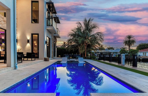 East Fort Lauderdale House | LVS Villa Bella -Ultra LUXE 100ft Waterfront Villa 5Min2Beach