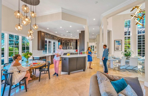Las Olas Isles Villa | Majestic Waterfront Villa/Venice of America/Heated Pool/Canal View & Access/Royal Key