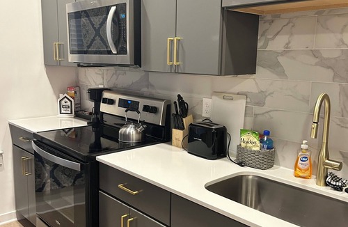 North Chesterfield Apartment | Medical District Gem,Open Layout + Rooftop Sky Lounge