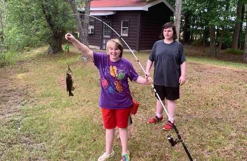 Allen Cabin | Mini Cabin 4 Near Ocean City & Assateague On catch and release fishing lake