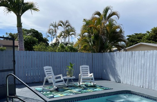 Dania Beach House | MINI OASIS, HTD POOL! 2 BEDROOM, 2 BATH 7 MIN FT. LAUDERDALE INTL. PICKUP 50