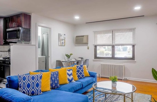 Teterboro Apartment | ★Mint 2 Bd Apt | 10 min to American Dream Mall | Near NYC & EWR Airport★
