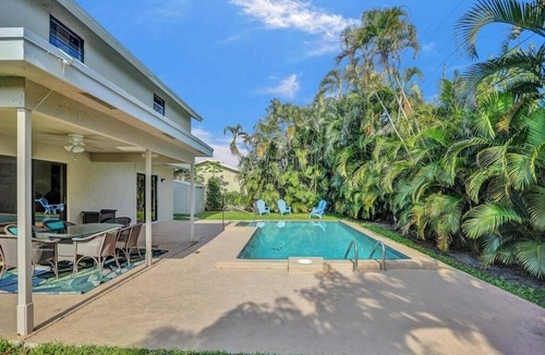 Delray Beach House | Modern 3BR Retreat w/Pool, Patio and Game Room