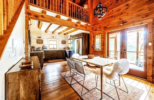 Stone Ridge Cabin | Modern, Cozy, Idyllic Log Cabin Secluded on 6 Serene Acres, Stone Ridge, New York