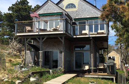 Wellfleet House | Modern house with commanding views - Evermore cottage on Powers Landing Beach