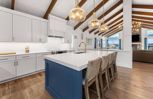 Sharps House | Modern luxury estate with private beach & dock!