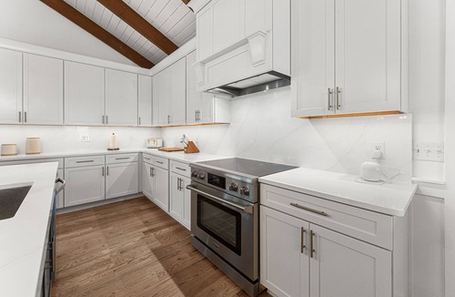 Sharps House | Modern luxury estate with private beach & dock!