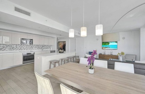 Hallandale Beach Apartment | Modern Ocean View Condo Resort Beach Service 1901