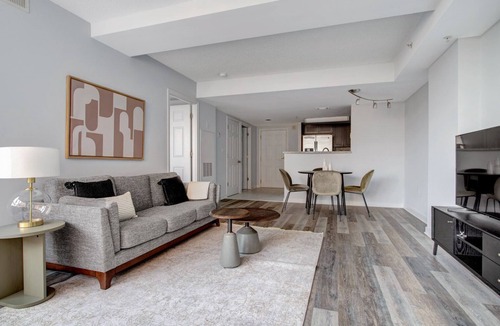 Pentagon City Apartment | Modern Pentagon City 1BR w/W/D, Gym & Lounge, near Metro, by Blueground