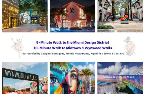 Buena Vista Apartment | Modern Studio Near Design District, Wynwood