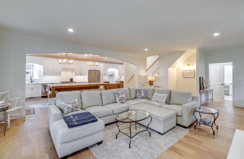 Tolchester Beach House | Near Chesapeake Bay: Home w/Hot Tub, Yard Games!