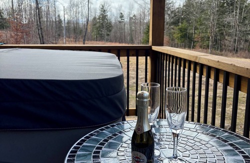 Wells House | NEW ADK Escape w/hot tub on trails, pet friendly!