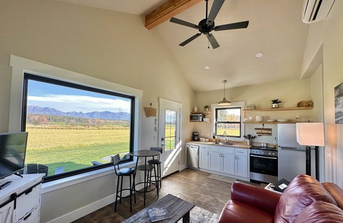 Flathead County Cabin | New cabin retreat with Mission Mountain Views!