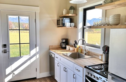 Flathead County Cabin | New cabin retreat with Mission Mountain Views!