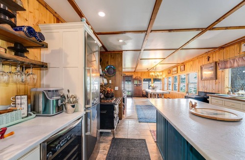 Finley Point Cabin | New Listing | Lakefront Cabin on Flathead Lake | Private Beach, Dock & Cherry Orchard