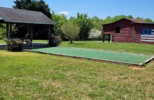 Brightwood Ski Chalet | New pickel ball court! basketball and putt putt too!