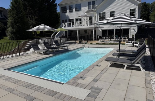 Bumpass House | NEW! Premier Lakefront Home - Private Pool/Hot Tub/Beach/Firepit/Games/Views!