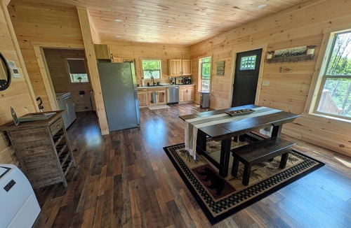 Wells House | NEW! Secluded Cabin - Hot Tub & Mountain Views
