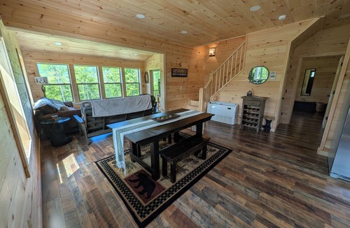 Wells House | NEW! Secluded Cabin - Hot Tub & Mountain Views