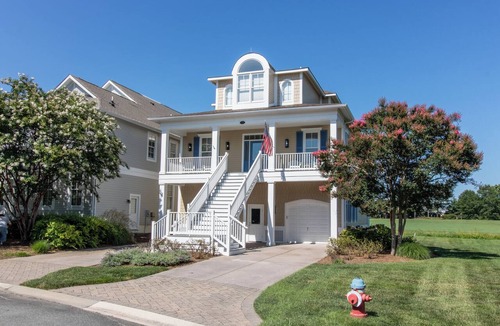 Long Neck House | NEW - Spacious Delaware Stunner with Panoramic Golf Course Views