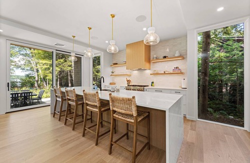 Lochmere House | NEW! Tilted Pine - Lake Access Modern Home