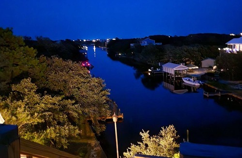 Carova Beach House | New To VRBO - Beautiful canal front with sound views & 4 en-suite bedrooms