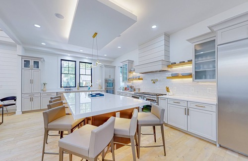 Centerville House | Newly-built home with in-ground pool, hot tub, gourmet kitchen, deck & patio