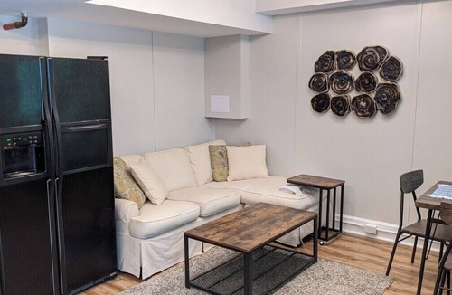 North Downtown Apartment | Newly remodeled basement apt just two blocks from the downtown mall - 2 miles to hospital